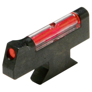 Die HIVIZ Overmolded Sights bieten dir verbesserte Sichtbarkeit bei allen Lichtverhältnissen und schnelle Zielerfassung mit einem hellen roten Lichtstab.