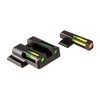 Le mire HIVIZ LiteWave H3™ offrono visibilità eccezionale in qualsiasi condizione di luce, con un anello arancione per un allineamento rapido e intuitivo.
