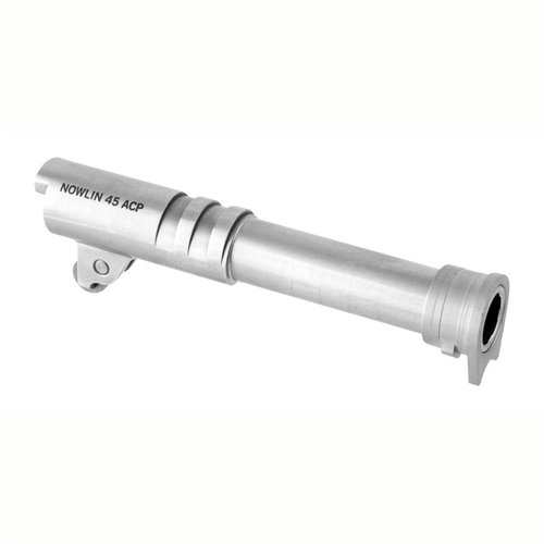 Erlebe die einfache Installation der Nowlin ECM Match-Grade Barrels für deine 1911 Auto mit perfektem Sitz für verbesserte Genauigkeit und Leistung.