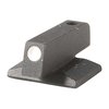 Die CNC-gefertigte Stahl-Dovetail-Visierung mit grossem .075" Punkt sorgt für schnelle Zielerkennung und bleibt beim Ziehen nicht im Holster hängen.