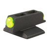 Il Novak Mega Dot Fiber Optic Front Sight offre una visione rapida e luminosa, con una maggiore resistenza e protezione per l'uso quotidiano e il porto occulto.