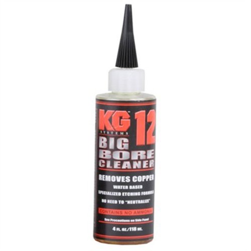 Il KG 12 COPPER SOLVENT è un detergente essenziale che rimuove delicatamente i residui di rame, prolungando la vita dell'arma e migliorandone la funzionalità.