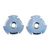 Die BLENDING WHEELS mit 1/2" Arbor Adaptor sind ideal zum Polieren, Reinigen und Mischen. Sie bieten eine effektive Lösung für hochwertige Oberflächenbearbeitung.