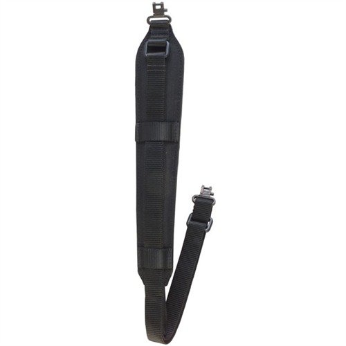 La PADDED SUPER SLING offre un comfort eccezionale con una regolazione rapida e un supporto per la spalla in pelle scamosciata, ideale per il controllo dell'arma.