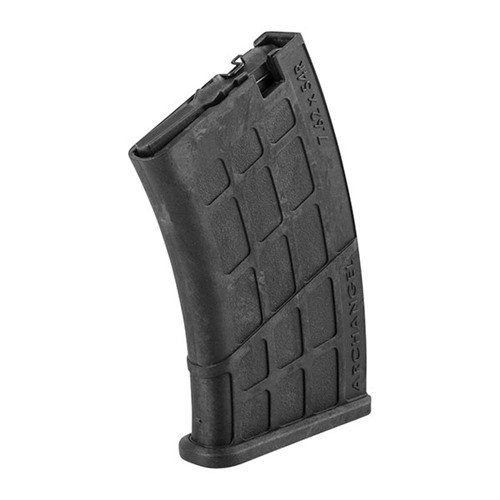 Die MOSIN NAGANT Magazine 7.62X54R von PRO MAG bieten zuverlässige 10 und 5 Schuss Kapazität, gefertigt aus strapazierfähigem, carbonfaserverstärktem Polymer.
