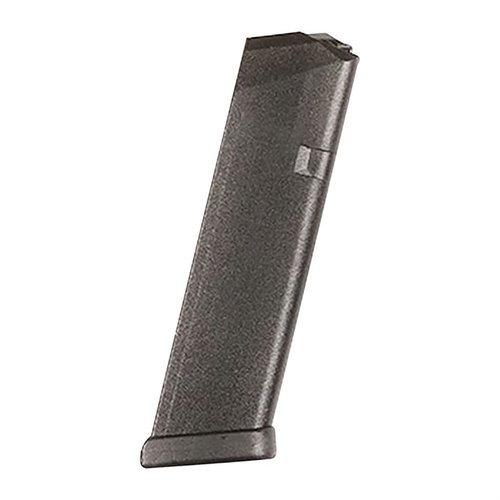 I caricatori in polimero .40 S&W per Glock 22/23/27 offrono un'opzione di capacità espansa, realizzati in Zytel per durabilità e affidabilità.