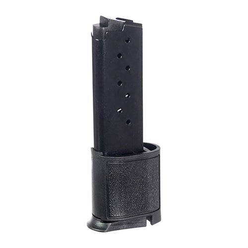 I caricatori in acciaio SIG Sauer P938 offrono capacità di 6 e 10 colpi, costruiti in acciaio trattato per resistere alla corrosione e migliorare le prestazioni.