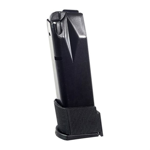 Améliore ton expérience de tir avec le chargeur en acier Taurus PT111 G2, résistant à la corrosion et disponible en capacités de 15 et 32 cartouches.