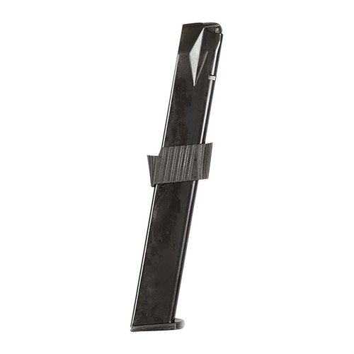 Améliore ta préparation avec les chargeurs en acier Taurus PT111 G2, résistants à la corrosion, disponibles en 15 et 32 coups, parfaits pour le tir quotidien.