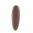 PACHMAYR .80" MEDIUM BROWN LEATHER FACE