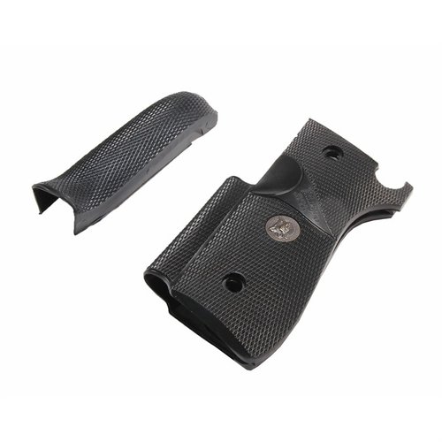 Le impugnature SIGNATURE GRIPS di PACHMAYR offrono una presa antiscivolo e avvolgente in neoprene, perfetta per tiratori destri e mancini, senza modifiche alla pistola.
