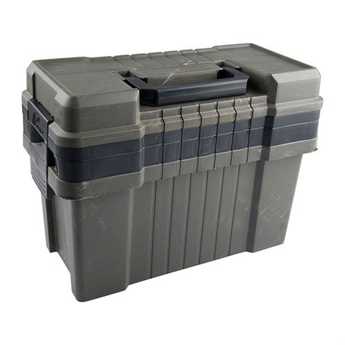 Découvrez la SHOOTER'S BOX de Plano, idéale pour ranger vos produits de nettoyage d'armes. 🛠️ Pratique et spacieuse, elle vous accompagne partout!