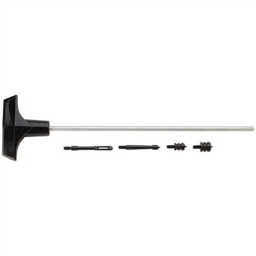 Die HOPPES Reinigungsstäbe aus Aluminium und Stahl sind perfekt für Handfeuerwaffen, Gewehre und Schrotflinten, mit drehbarem Griff und verschiedenen Kalibern.