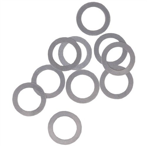 Eliminiere übermässigen Cylinder Endshake bei Colt und Ruger SA Revolvern mit diesen Edelstahl Gas Ring Shims für eine bessere Leistung und weniger Fehlzündungen.