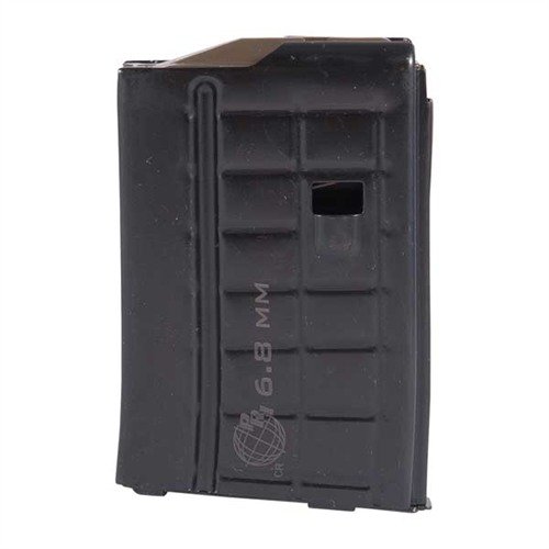 Nutze die langlebigen Stahlmagazine für dein 6.8mm AR, die ihre Form behalten und zuverlässiges Füttern mit .224 Valkyrie und .22 Nosler bieten.