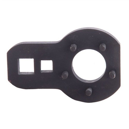 La chiave per dado di canna AR-15/M16 di Precision Reflex offre robustezza, manico integrato da 10" e compatibilità con strumenti da 3/8" e ½" per un'installazione facile.