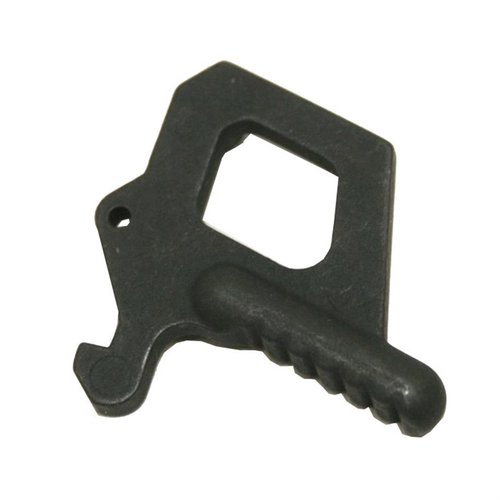 Die AR-15 Gas Buster Ersatzlatches von Precision Reflex bieten übergrosse Griffflächen für schnelles und sicheres Betätigen, ideal unter Stress. Rollstift inklusive.