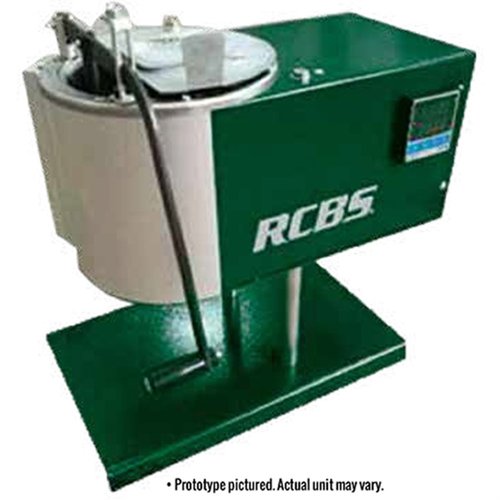 Il forno RCBS Pro-Melt-2™ offre fusione senza problemi con controllo della temperatura programmabile e capacità di 25 lb, ideale per la produzione di proiettili di alta qualità.