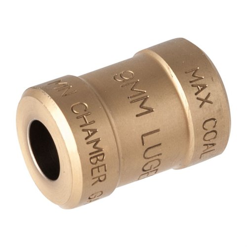 Il calibro RCBS Pistol Chamber verifica rapidamente lunghezza, diametro e lunghezza totale delle cartucce per garantire una perfetta adattabilità alla tua pistola.