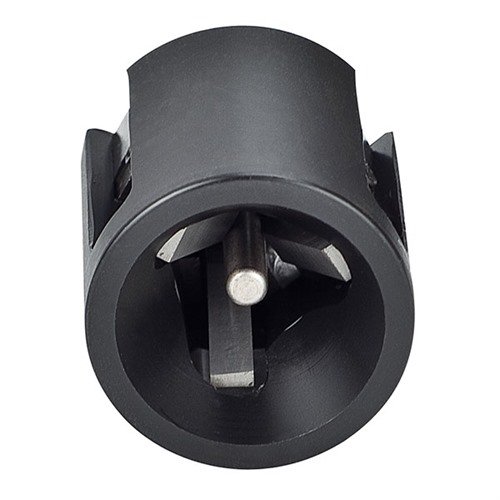 Le Trim Mate Carbide Chamfer Tool de RCBS offre une coupe précise et durable grâce à sa lame en carbure, garantissant une préparation de douilles parfaite.