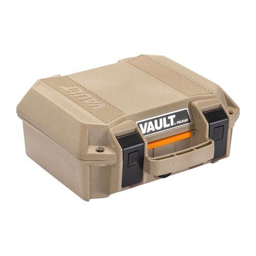 Die V100 VAULT Small Pistol Cases bieten maximale Robustheit, hohe Schlagfestigkeit und erstklassigen Wetterschutz für deine wertvolle Ausrüstung.