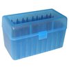 Die FLIP TOP RIFLE AMMO BOX von MTM CASE-GARD ist bruchsicher, hat einen 25 Jahre garantierten Mechanik-Scharnier und schützt deine Munition sicher.