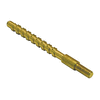 I jags Parker Hale Dewey 6mm con filo maschio offrono una presa salda per le patch e sono ideali con solventi come Sweet's, compatibili con aste standard.