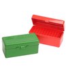 Die FLIP TOP RIFLE AMMO BOX von MTM CASE-GARD ist extrem robust, hat einen 25 Jahre garantierten Mechanik-Scharnier und schützt deine Munition zuverlässig.