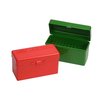 Die FLIP TOP RIFLE AMMO BOX von MTM CASE-GARD bietet langlebigen Schutz für deine Munition, mit einem mechanischen Scharnier und rutschfester Oberfläche für besseren Grip.