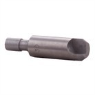 Le PILOT/NECK REAMER 6.5MM d'RCBS soutient le cutter pour un tournage simultané de l'intérieur et de l'extérieur du col de la douille, idéal pour un ajustement précis.