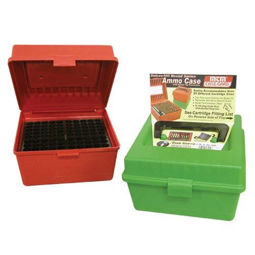 Découvrez la boîte de transport pour cartouches R-100 de MTM CASE-GARD. 🏹 Protégez vos munitions avec style et sécurité !