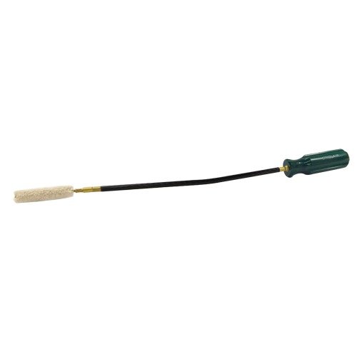 Il nostro Flexible Chamber Swab Tool permette una pulizia facile delle carabine senza smontarle, accettando accessori 8-32 e con una lunghezza utile di 10 pollici.