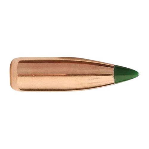 Die Sierra BlitzKing 20 Kaliber (0.204") 39gr Boat Tail Geschosse bieten explosive Expansion bei Kleintieren und höchste Präzision dank dünner Kupferhülsen.