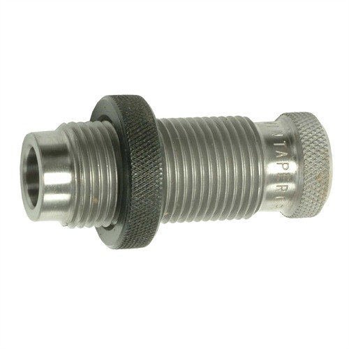 I dies Taper Crimp per pistole Redding sono ideali per cartucce che si appoggiano sulla bocca del bossolo, garantendo una crimpatura uniforme e precisa.