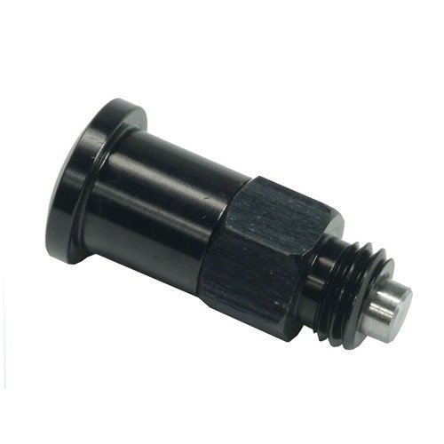 Le Sinclair Bolt Stop est conçu pour les actions Remington, avec un retour à ressort et un montage latéral. Disponible en noir ou en aluminium anodisé clair.