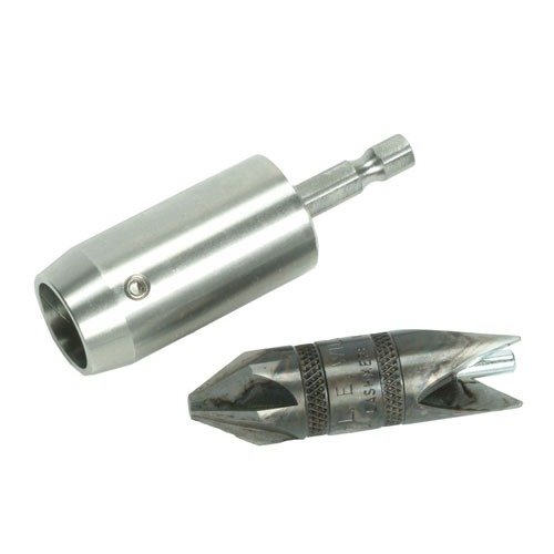 Élimine efficacement les bavures de tes étuis avec le Sinclair Deburring Tool Holder, compatible avec les outils L.E. Wilson et Forster, idéal avec une perceuse.