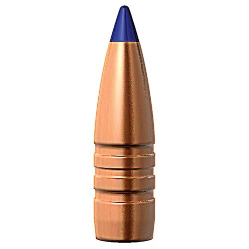 Le pallottole TIPPED TRIPLE SHOCK X 30 CALIBER (0.308") Boat Tail di BARNES offrono precisione eccezionale e prestazioni di espansione superiori per cacciatori esperti.