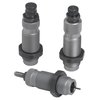 Le set de 3 dies en carbure RCBS pour le 45 Colt te permet de recharger sans lubrification, avec un die pour élargir et un autre pour le sertissage.