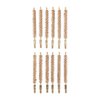 Il pacchetto da una dozzina di spazzole in bronzo per fucili calibro 270, 8-32M, offre pulizia efficace e duratura per le canne, ideale per ogni tiratore.