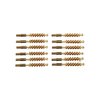Ce pack de 12 brosses en bronze pour pistolet de calibre 22 est parfait pour un nettoyage efficace. Elles sont robustes et s'adaptent aux filetages 8-32M.