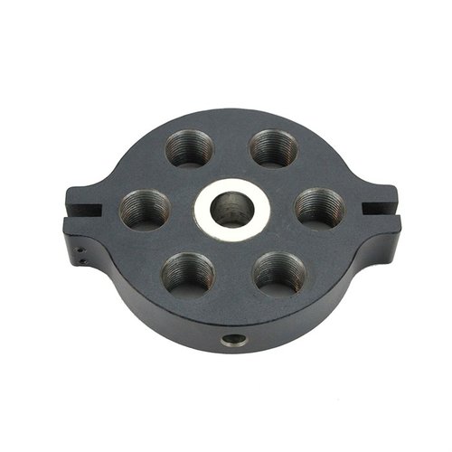 Le T-MAG Turret de LYMAN te permet de changer rapidement les calibres et d'optimiser ton rechargement avec précision et efficacité.