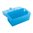 MTM CASE-GARD FLIP TOP RIFLE AMMO BOX 26 NOSLER-10.75X68 MAUSER 50 RND BLU