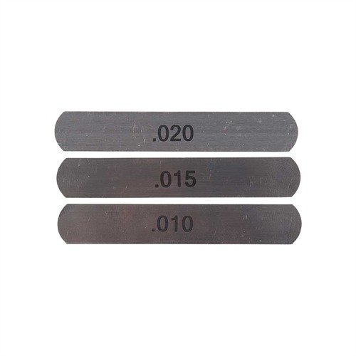 Le NECK TURNING FEELER GAGE SET de Sinclair International te permet de mesurer avec précision l'épaisseur de la douille pour un meilleur ajustement et des performances optimales.