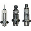 Das RCBS Carbide Pistol 3-Die Set bietet eine carbide sizer die, die das Fetten und Reinigen von Hülsen überflüssig macht, plus eine Expander- und Sitzdie.