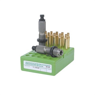 I set di die Redding FL per 6.5 Creedmoor includono un die di dimensionamento full length e un die di caricamento standard, per risultati di precisione ottimali.