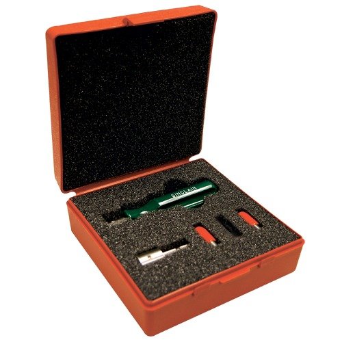 Le kit Sinclair Deluxe Uniformer te permet d'uniformiser les poches de amorces pour une ignition plus constante, avec des outils en carbure de tungstène et un étui pratique.