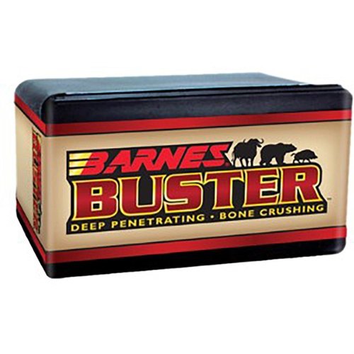 Les BARNES BUSTER BULLETS en 44 MAG (0.429") offrent une puissance exceptionnelle avec des projectiles de 300GR, idéaux pour la chasse et le tir de précision.