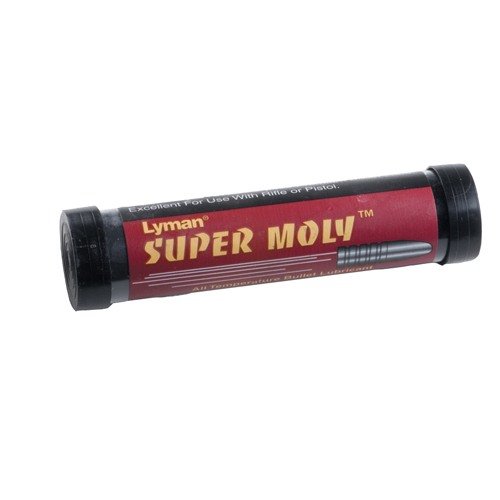 Il lubrificante per proiettili SUPER MOLY di LYMAN riveste i proiettili e il canna, aumentando la velocità e riducendo il piombo, senza necessità di calore.
