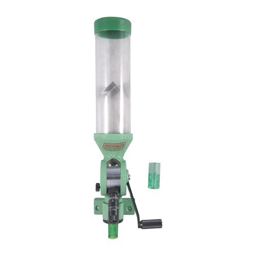 Der Redding LR-1000 Powder Measure hat eine extra grosse Kammer für bis zu 140 grains, ideal für grosse Kaliber wie .338 Lapua, mit präziser Einstellung und Sichtrohr.