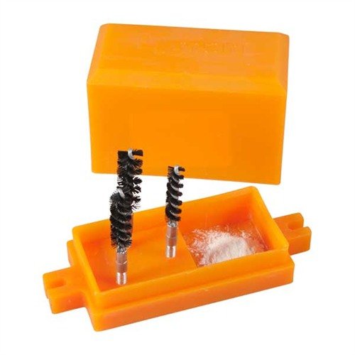 Le kit Case Neck Dipper de LYMAN facilite le sizing des douilles grâce à son lubrifiant sec à base de mica, incluant brosses et réservoir pratique.